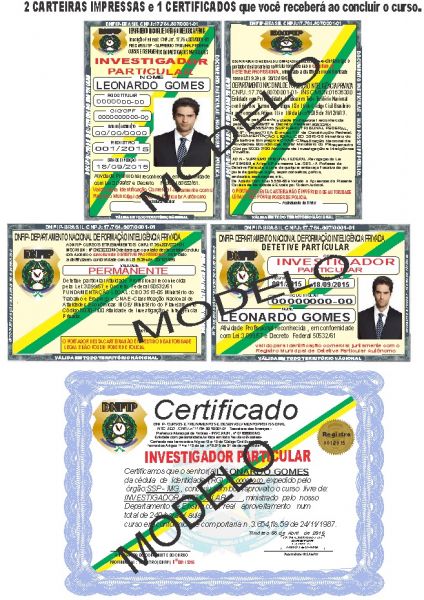 Curso Investigação Particular